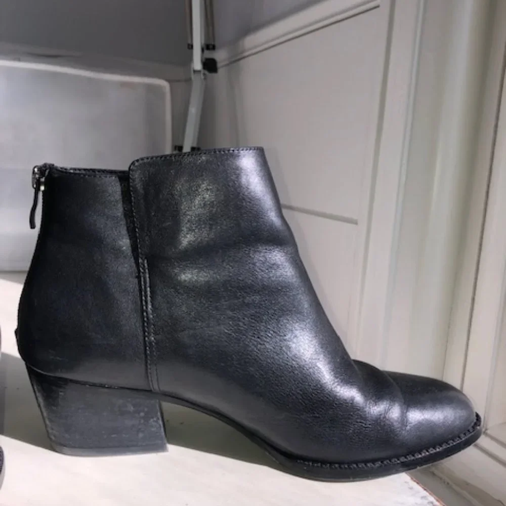 Antonio Melani Bootie Black Leather - Picture 4 of 11